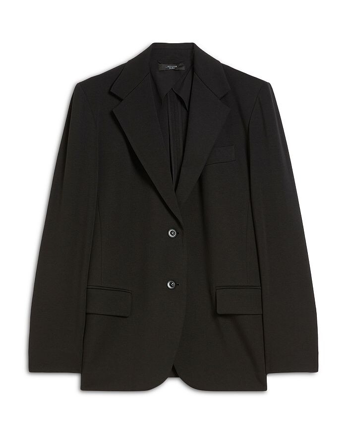 

Однобортный пиджак Weekend Max Mara Erik, черный