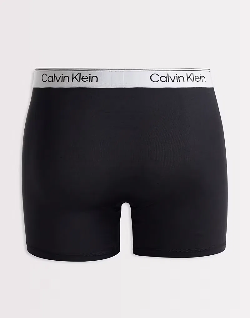 Комплект из 3 боксеров Calvin Klein Microfibre Stretch, черный — фото 3