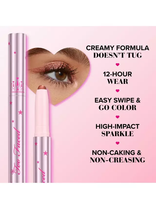 Крем для лица Too Faced — Кремовые тени-карандаш Quickie Queen , Lilac Lust, 1.5 г — фото 4