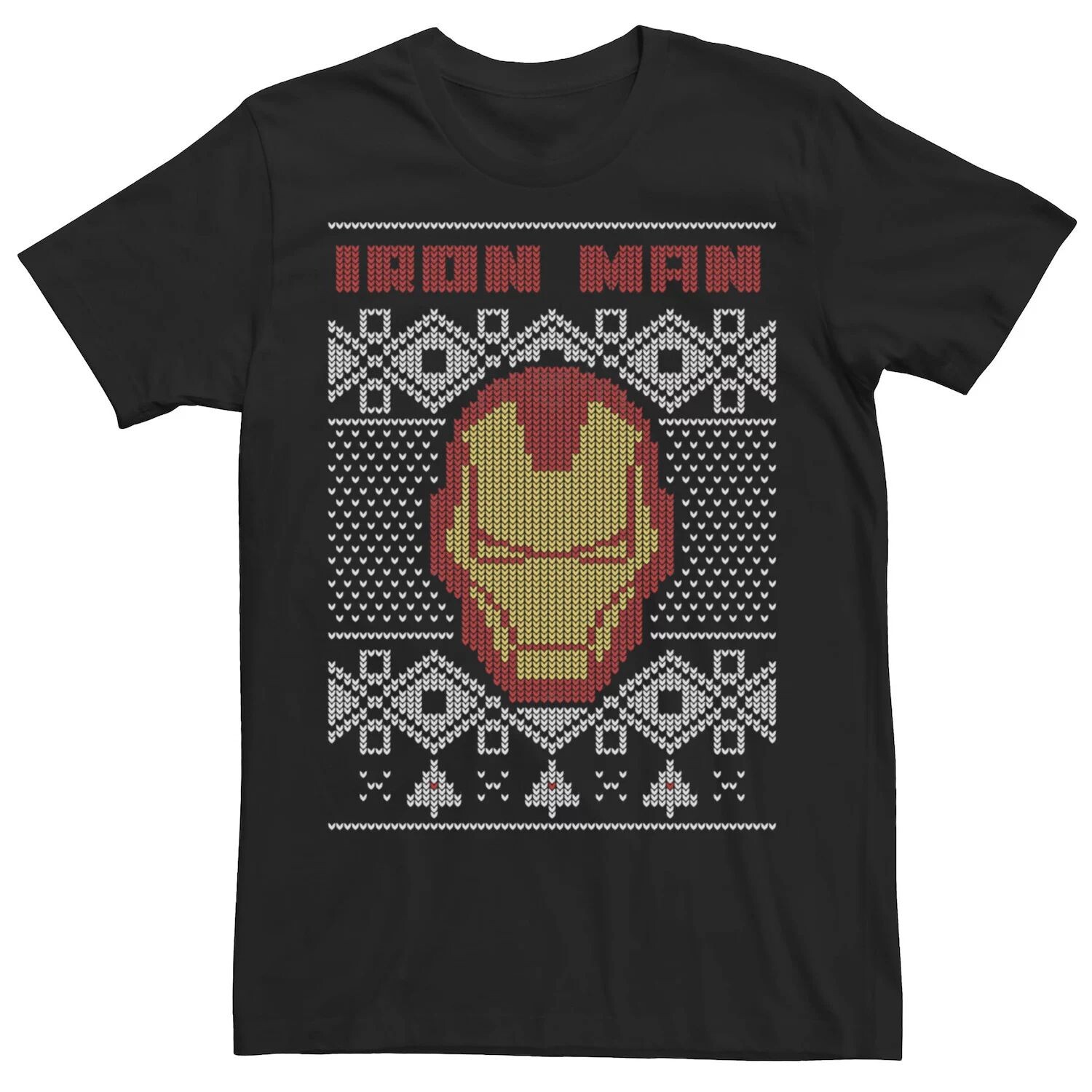 

Мужская трикотажная футболка с логотипом Marvel Iron Man Licensed Character