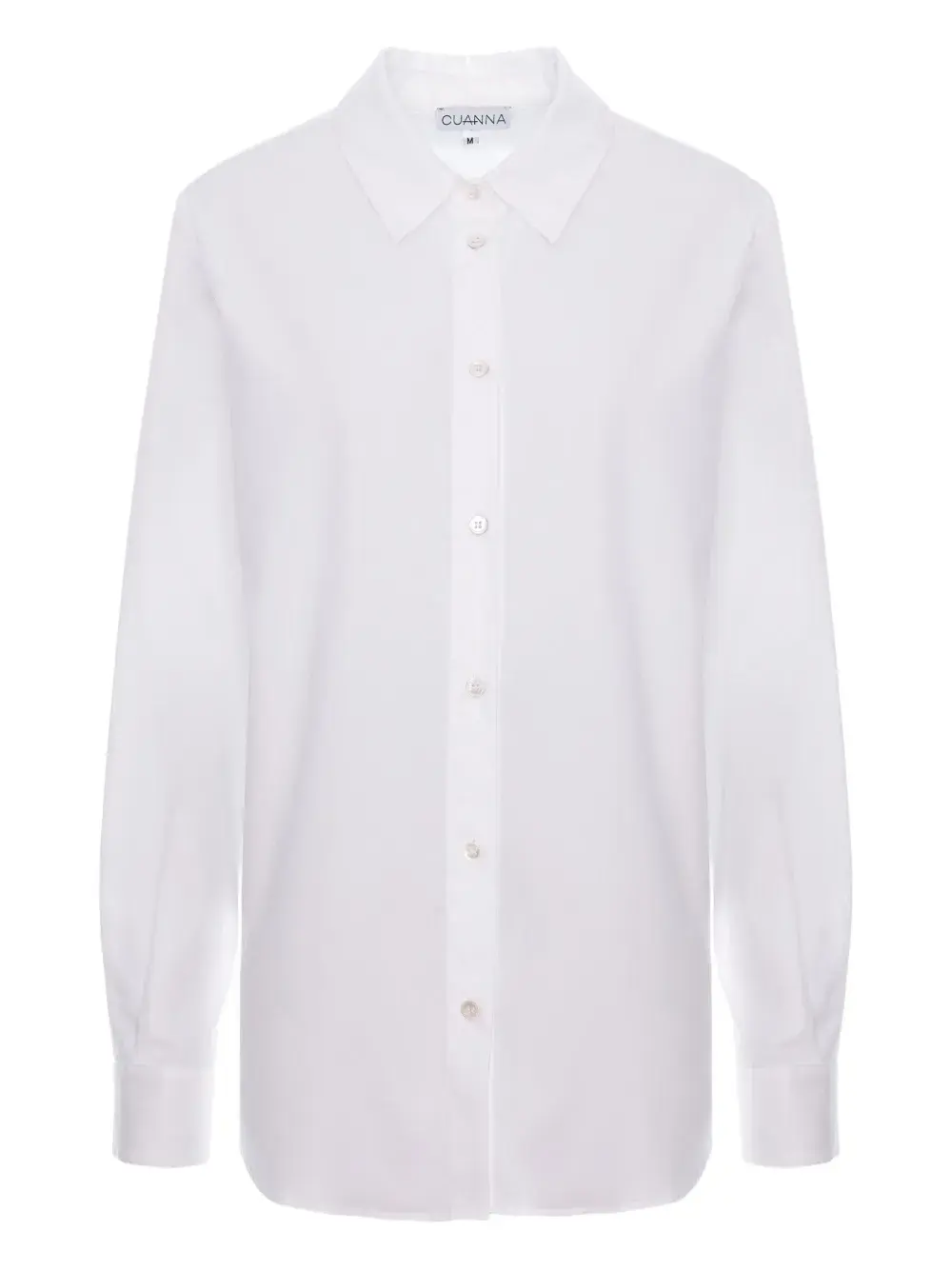 

Рубашка на пуговицах Cuanna, белый