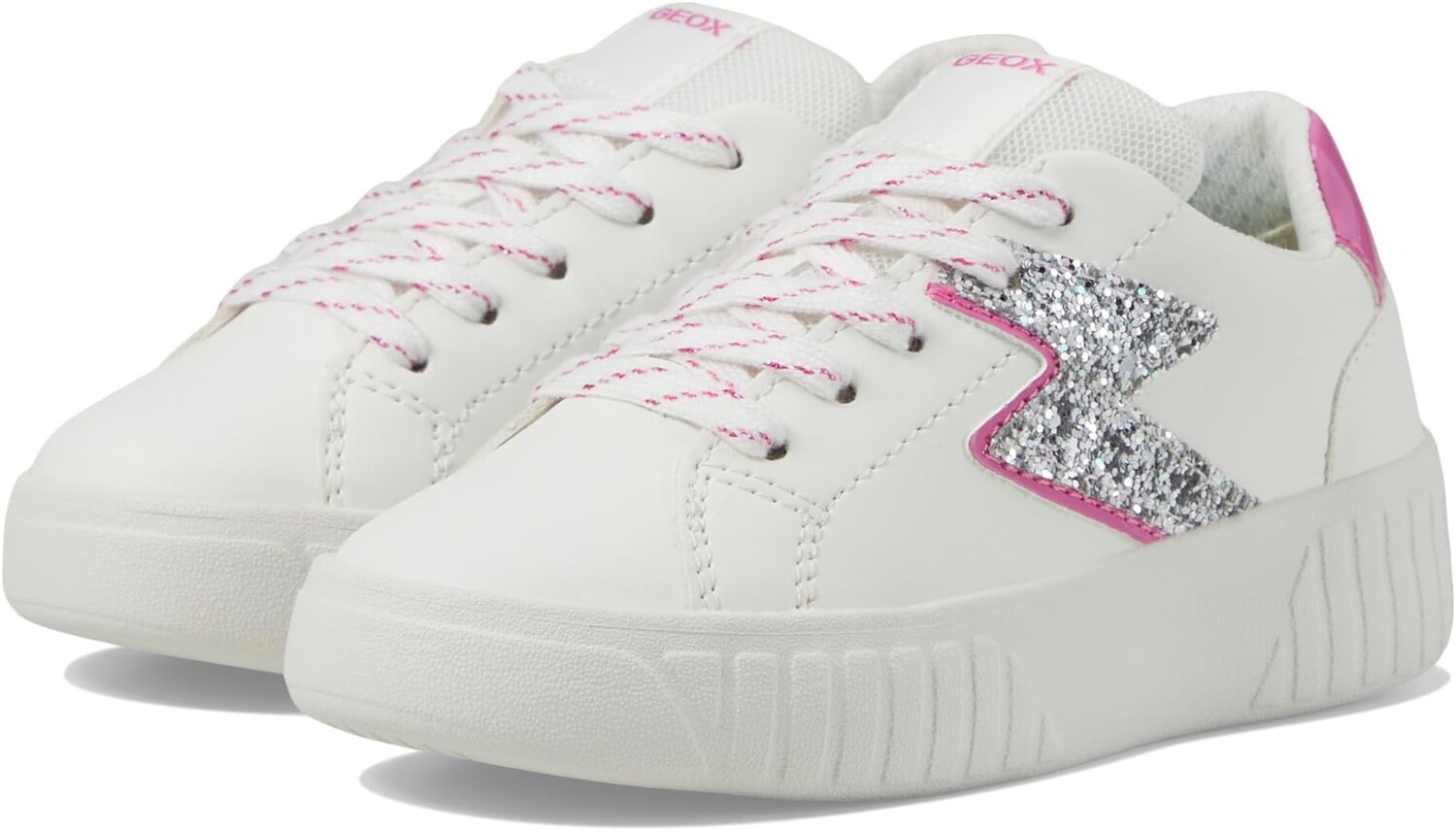 

Кроссовки Geox Mikiroshi 2, цвет White/Fuchsia