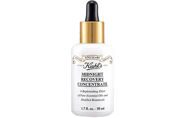 Концентрат для лица Kiehl's Midnight Recovery Concentrate ночной восстанавливающий, 100 мл — фото 4