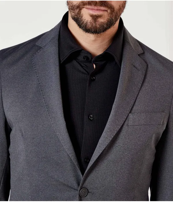 P-Hanry-J-Wg-233 элегантная куртка Slim fit Boss, серый — фото 4