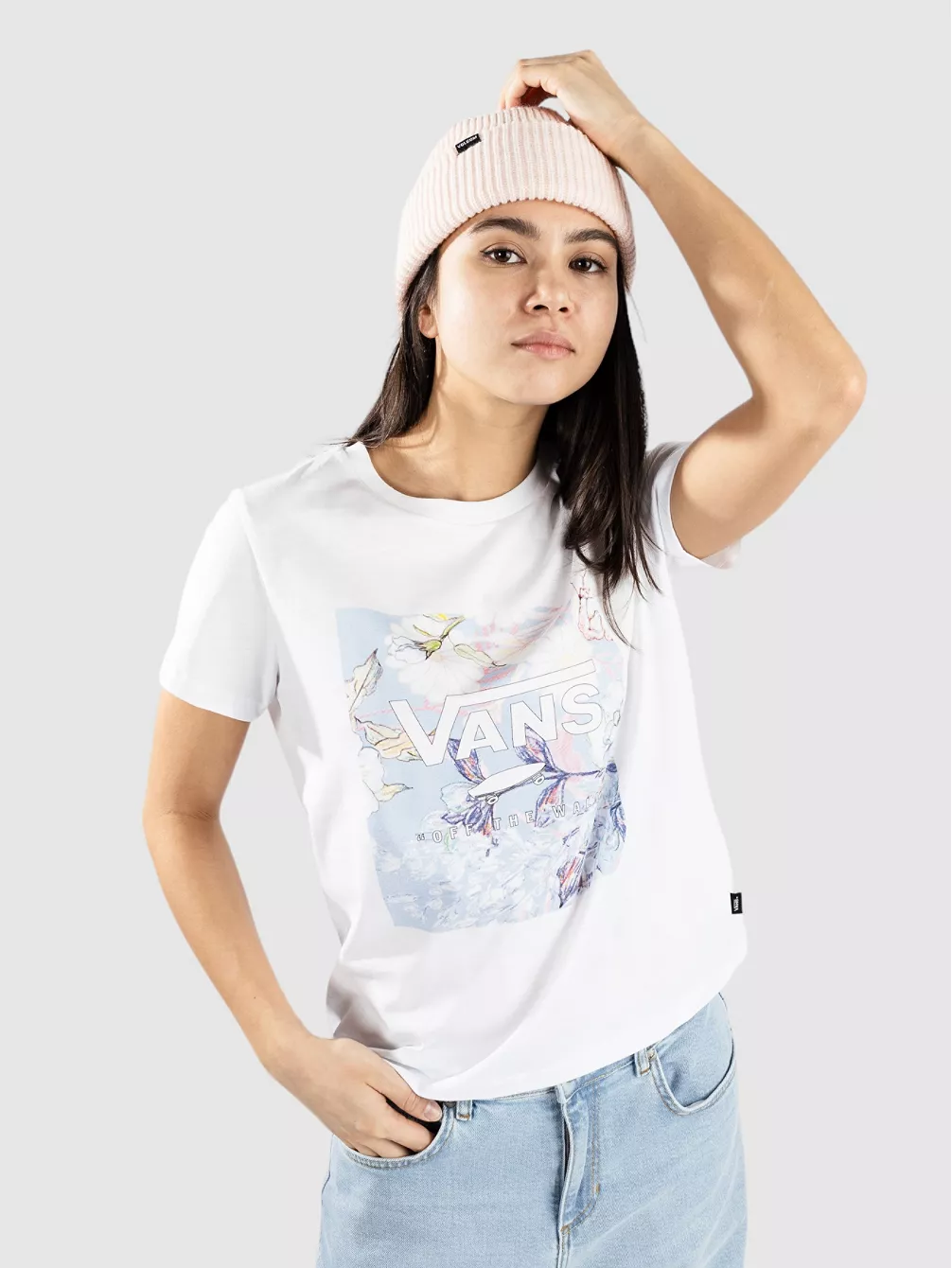 

Футболка Wild Bouquet Box Crew Vans, белый