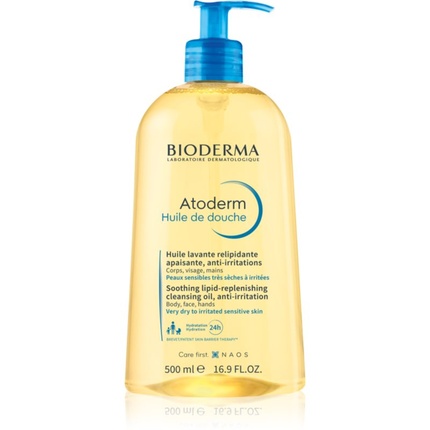 

Atoderm Shower Oil 500 мл - Успокаивающее ультрапитательное масло для душа для сухой и раздраженной кожи Bioderma