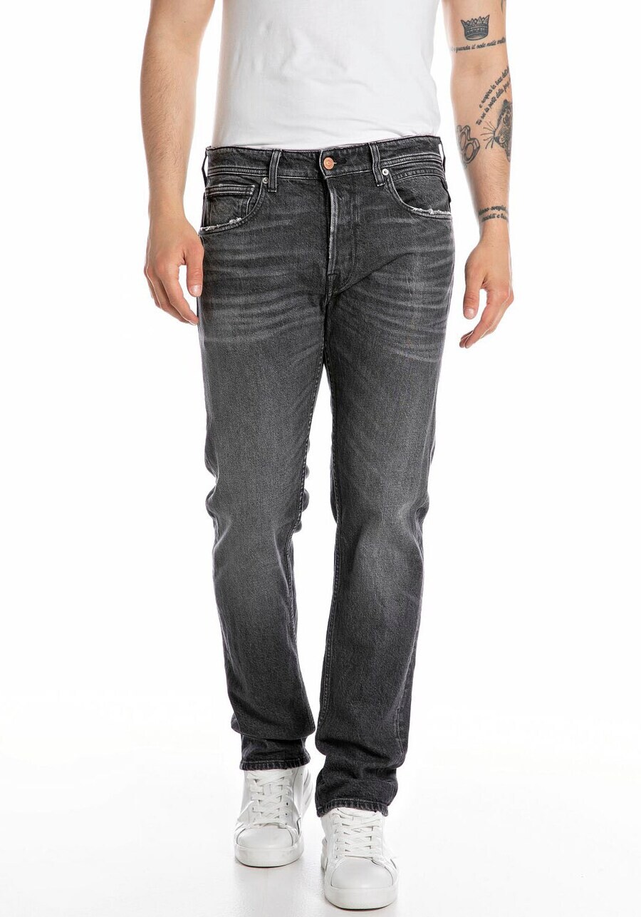 

Джинсы REPLAY Regular Jeans Grover, серый