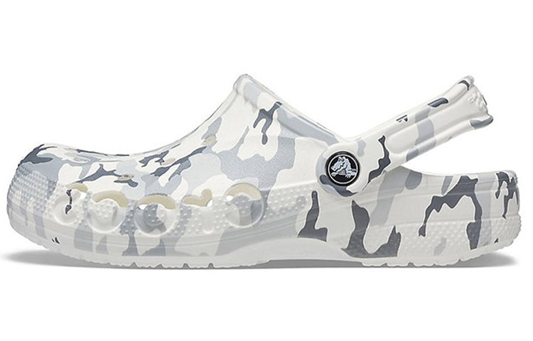 Сандалии Crocs Unisex Bayaband Sandals - White Camo 'Gray White', серый — фото 2
