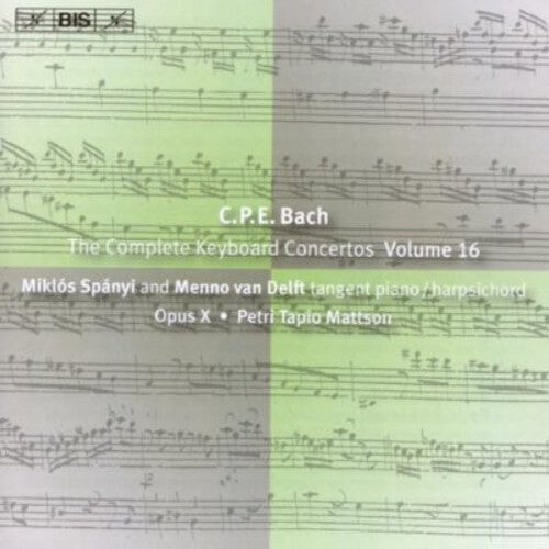 

CD диск Bach / Opus X Ensemble / Mattson / Spanyi: Keyboard Concertos 16