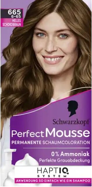 

Schwarzkopf, Perfect Mousse, шоколадная краска 665