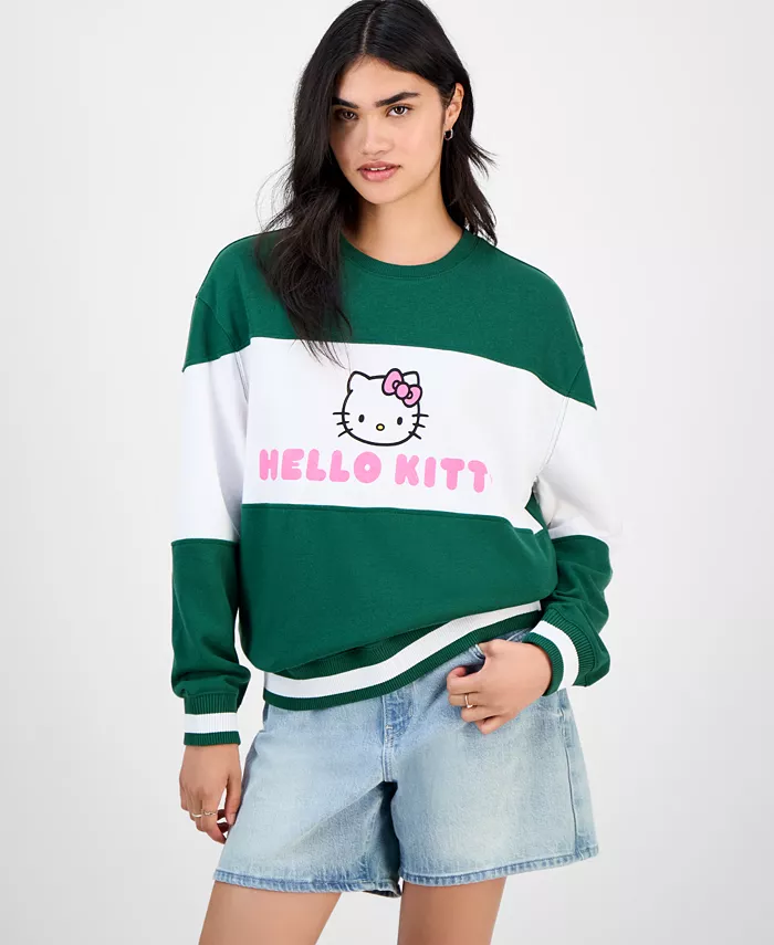 

Толстовка Hello Kitty для юниоров Love Tribe, зеленый