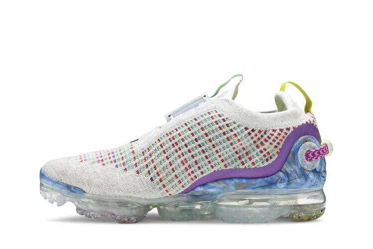 Кроссовки Nike Wmns Air VaporMax 2020 Flyknit, разноцветный — фото 3