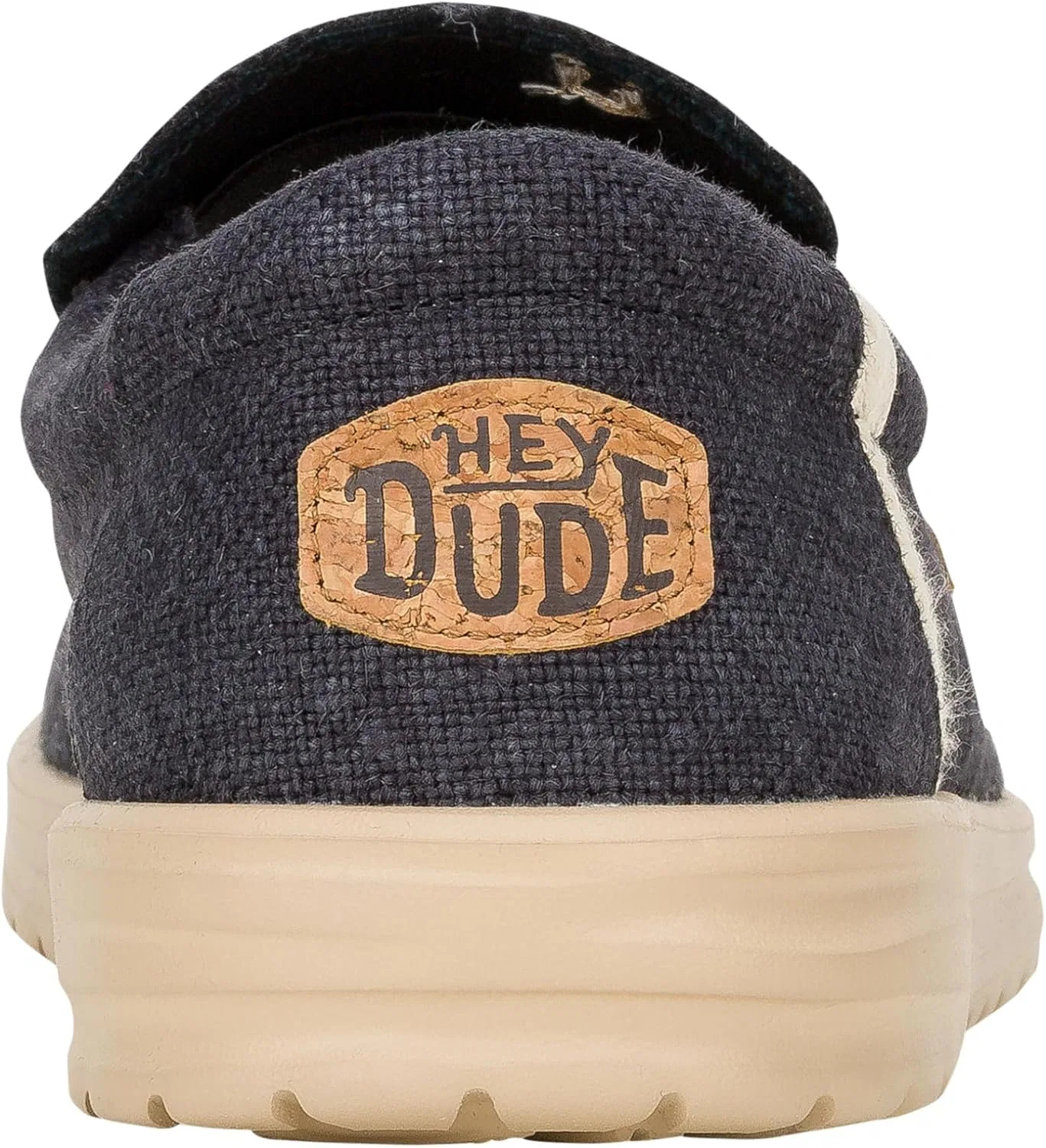 Женские лоферы Hey Dude Shoes Misty Fleece HEYDUDE, Black Irish Cream — фото 4
