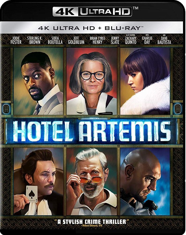 

Диск Blu-ray Hotel Artemis [4k Ultra Hd]