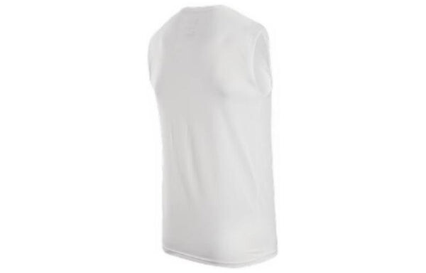 Футболка Nike x NBA LOS ANGELES LAKERS Dri-FIT Sleeveless T-shirt 'White', белый — фото 2