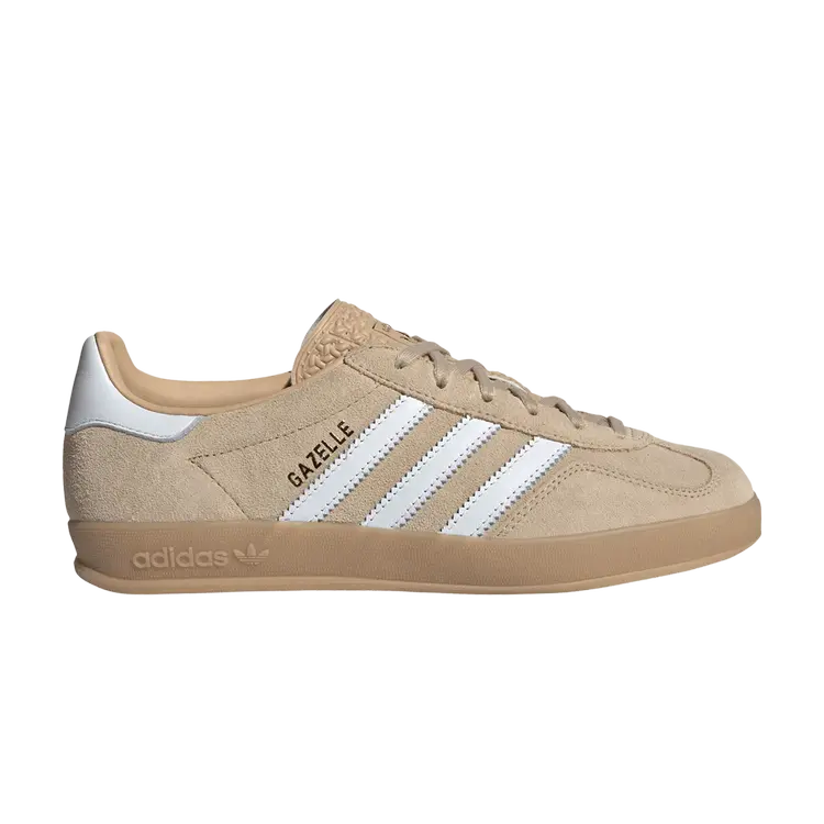 Кроссовки Adidas Wmns Gazelle Indoor, кремовый