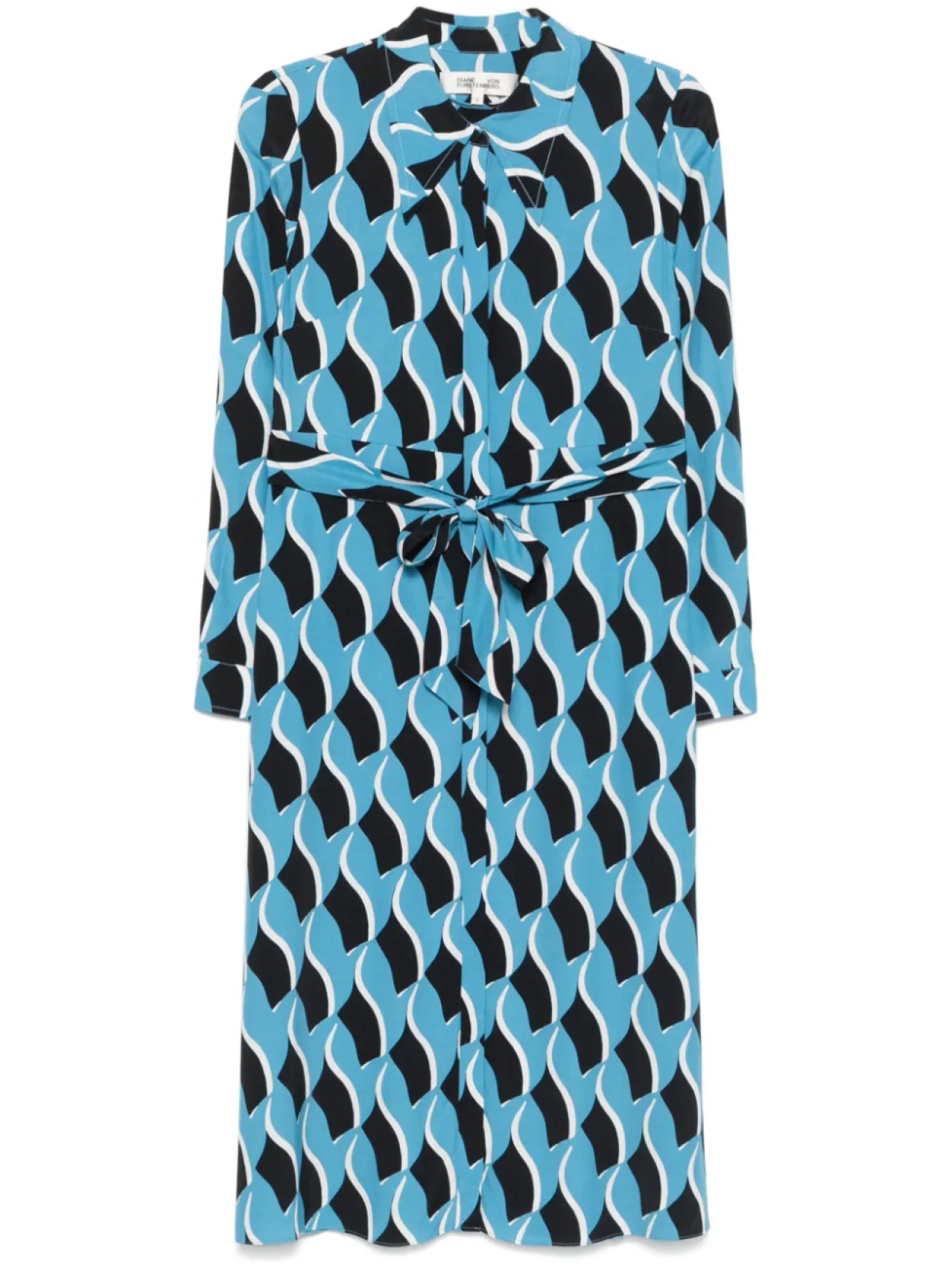 

DVF Diane von Furstenberg платье миди Gizelle, синий
