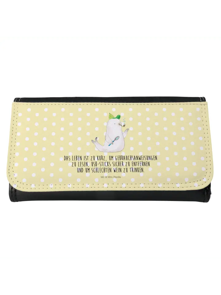 

Портмоне Mr & Mrs Panda Damen Robbe Sherlock, пастельно-желтый