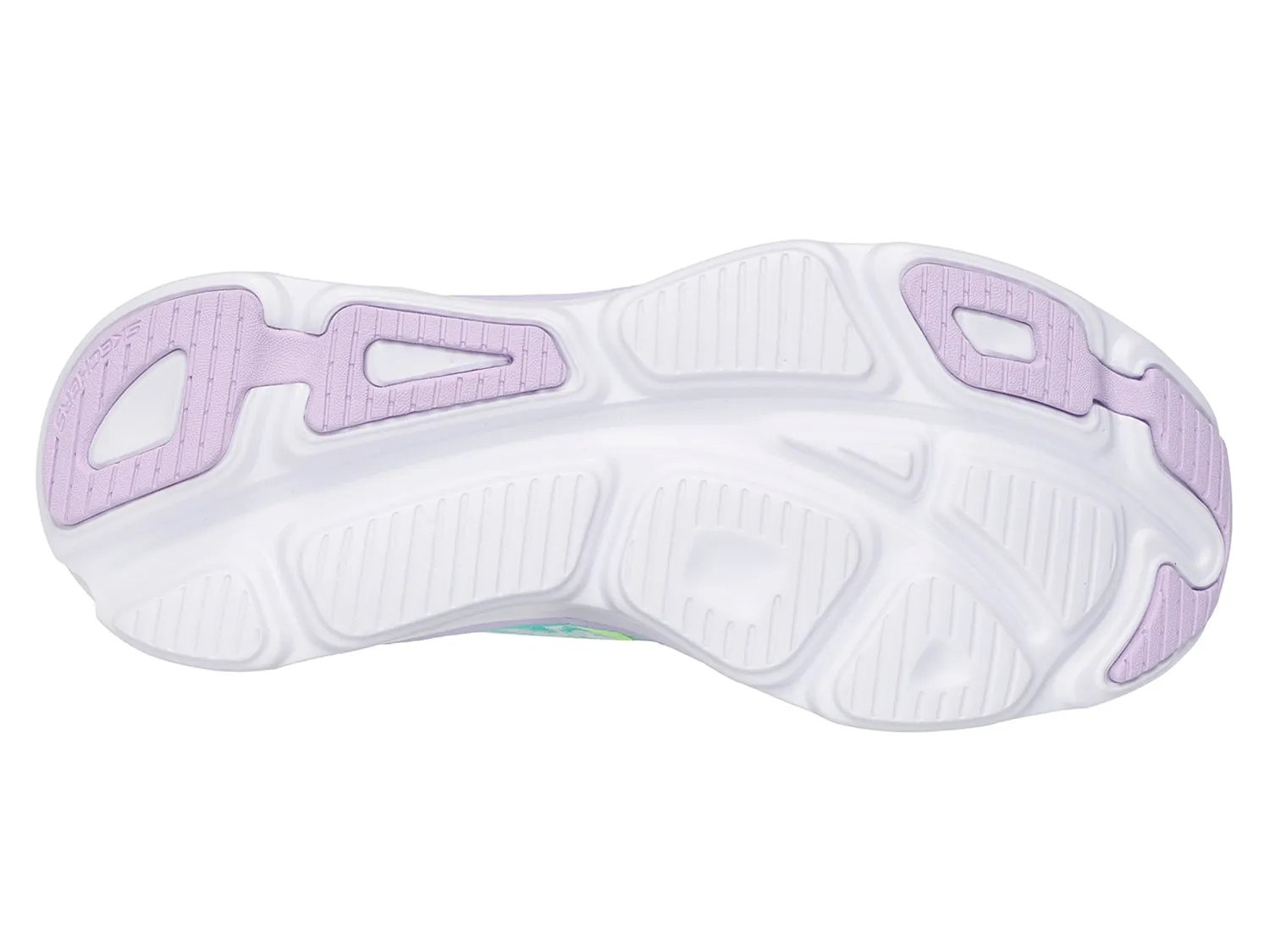 Кроссовки Skechers D'Lux Vapor Sneaker - Women's, светло-голубой/фиолетовый — фото 4