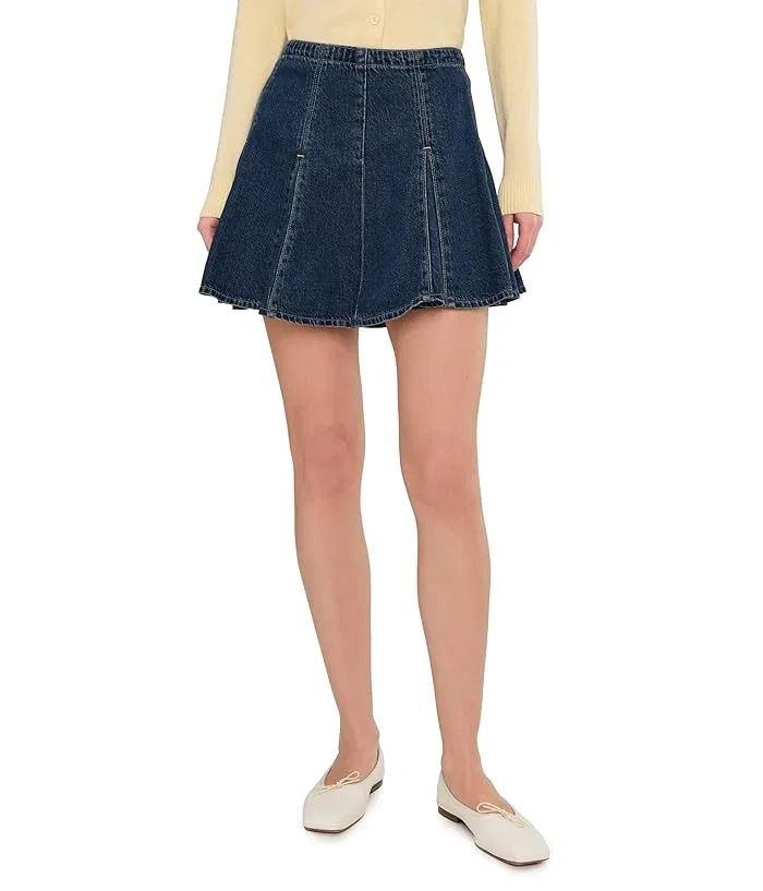 Юбка мини с клиньями Levi's Premium, Fell Off Stone