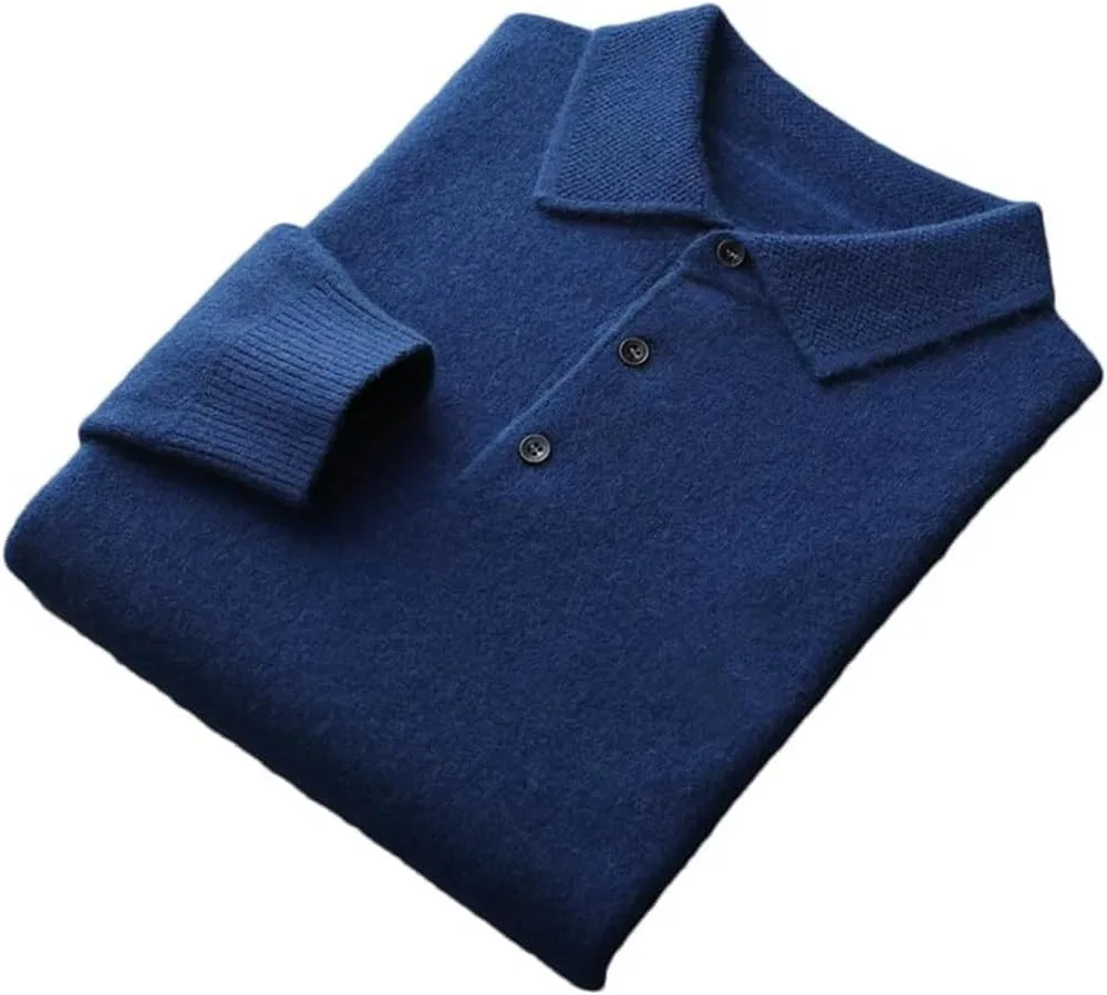 Мужское поло дышащее, Navy Blue