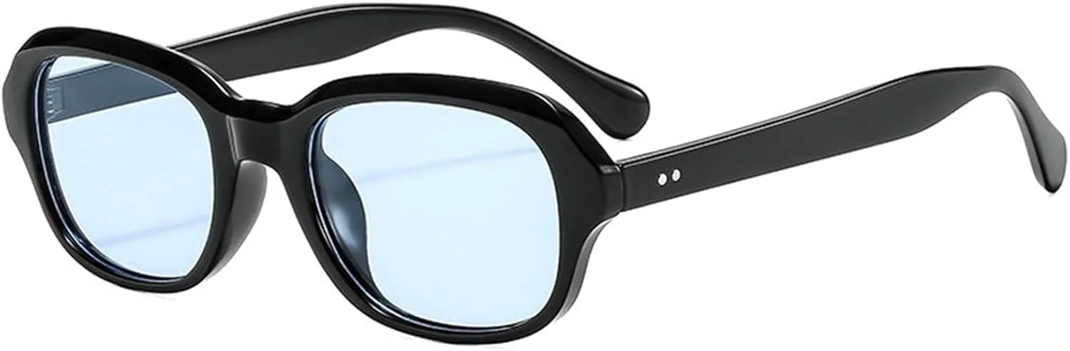 

Солнцезащитные очки Willochra Retro с овальными заклепками, модные квадратные солнцезащитные очки для женщин, винтажные узкие очки с защитой от УФ-излучения, C5