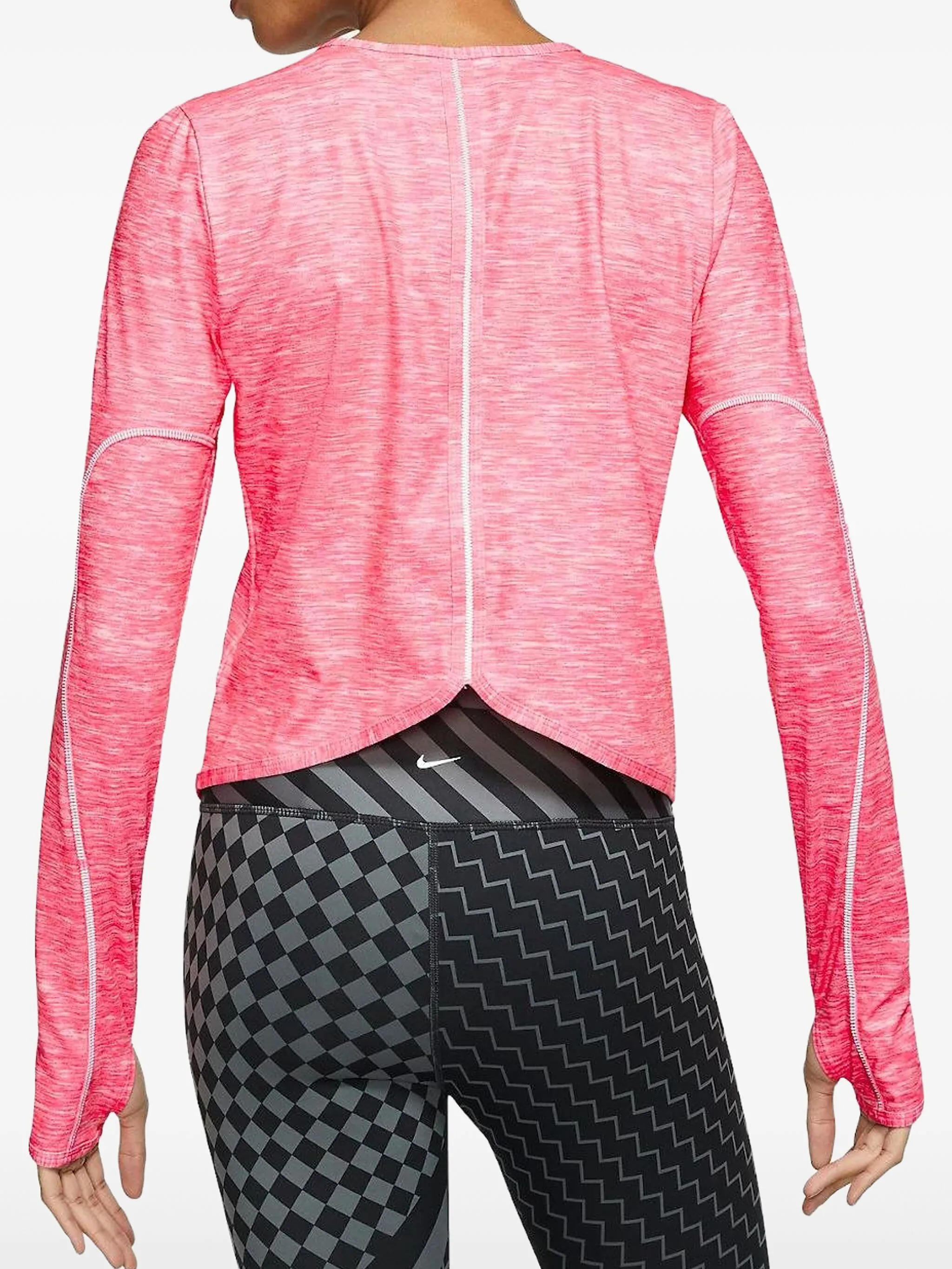 Футболка Runway Reflective Nike, розовый — фото 2