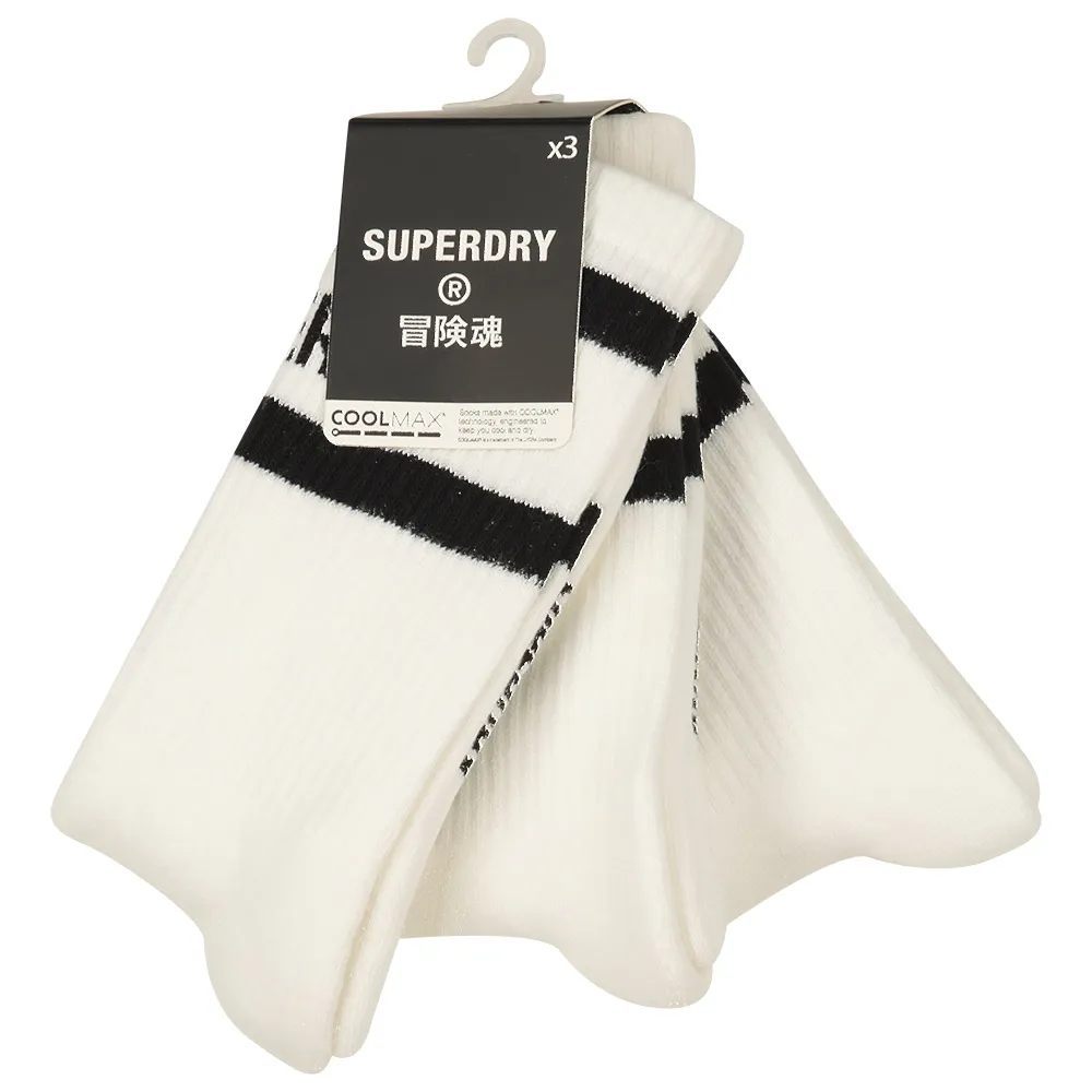 

Носки Superdry Coolmax 3 pairs, бежевый