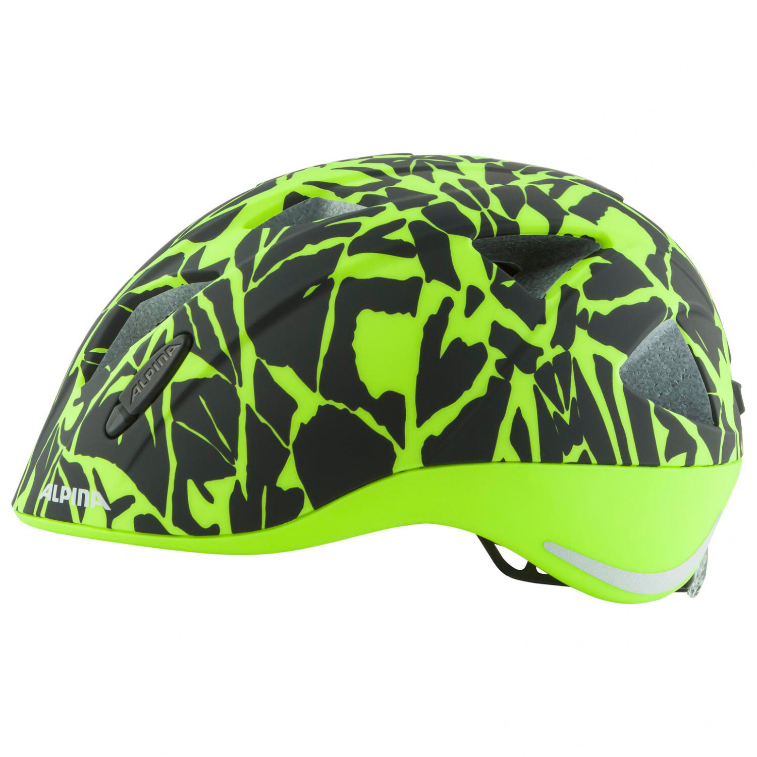 

Велосипедный шлем Alpina Kid's Ximo L E, цвет Black/Neon Sparkle Matt