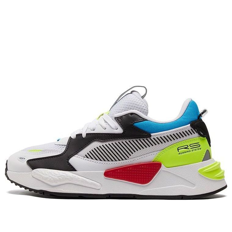 

Спортивные кроссовки PUMA Unisex Rs-Z Core Sneakers White/Black/Yellow, красный