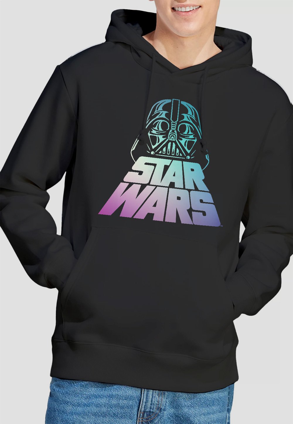 

Толстовка с капюшоном VADIENT PRINT Star Wars, черный