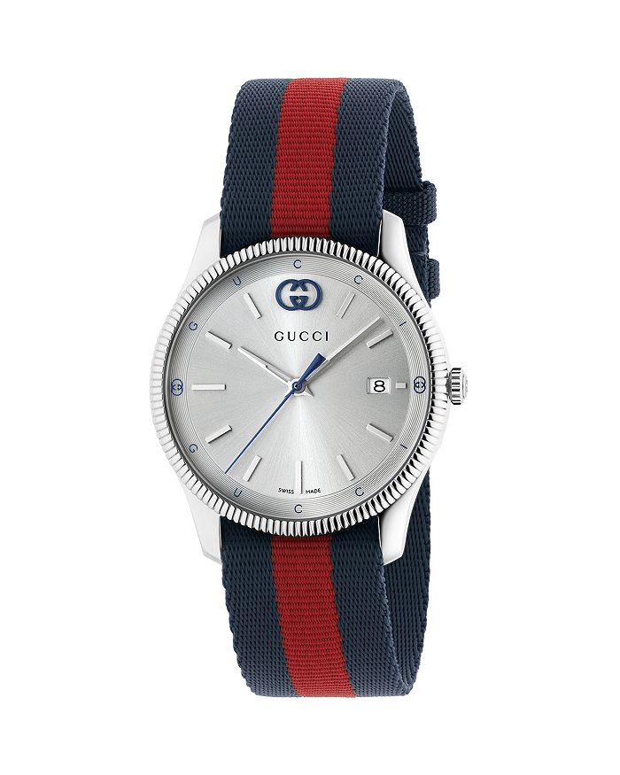 

Часы G-Timeless, 38 мм Gucci, серебряный
