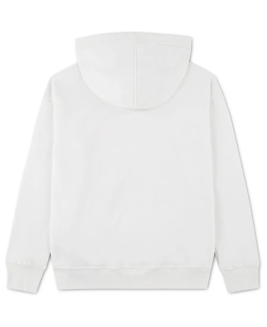 Детская толстовка с капюшоном «Клубника» Abercrombie kids, bright белый — фото 2