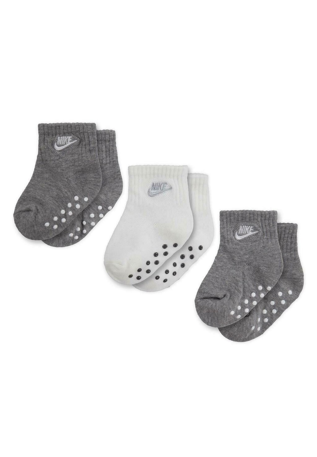 

Носки Core Futura Logo 3 Pack Nike, цвет dark grey heather