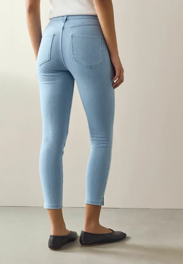 Джеггинги 2 шт Next, bleach blue pink, выбеленный синий розовый — фото 2