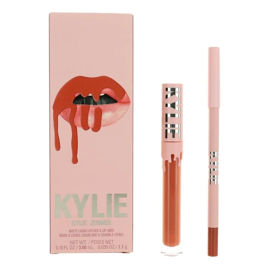 Kylie Cosmetics Женский матовый жидкий помада и контур для губ Набор для осеннего подарка Макияж 4064941006756