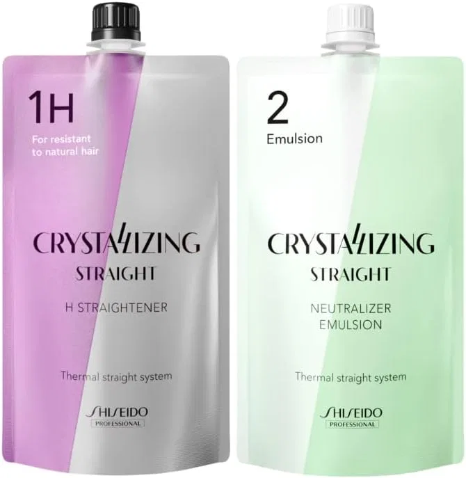 Сыворотка для выпрямления волос Shiseido Crystalizing Straight H Straightener для слабоповрежденных волос