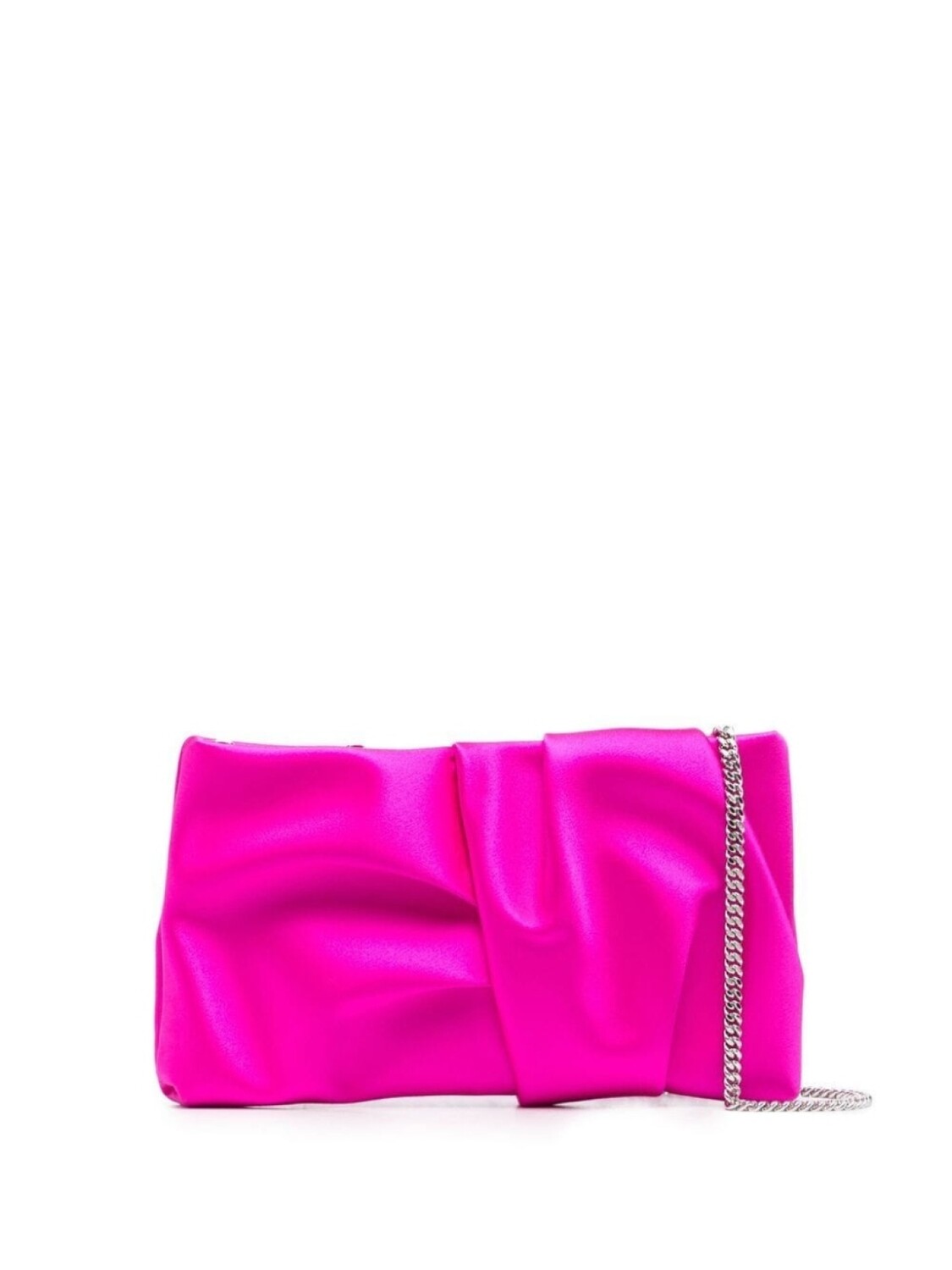 

Атласный клатч Jimmy Choo Bonny, розовый