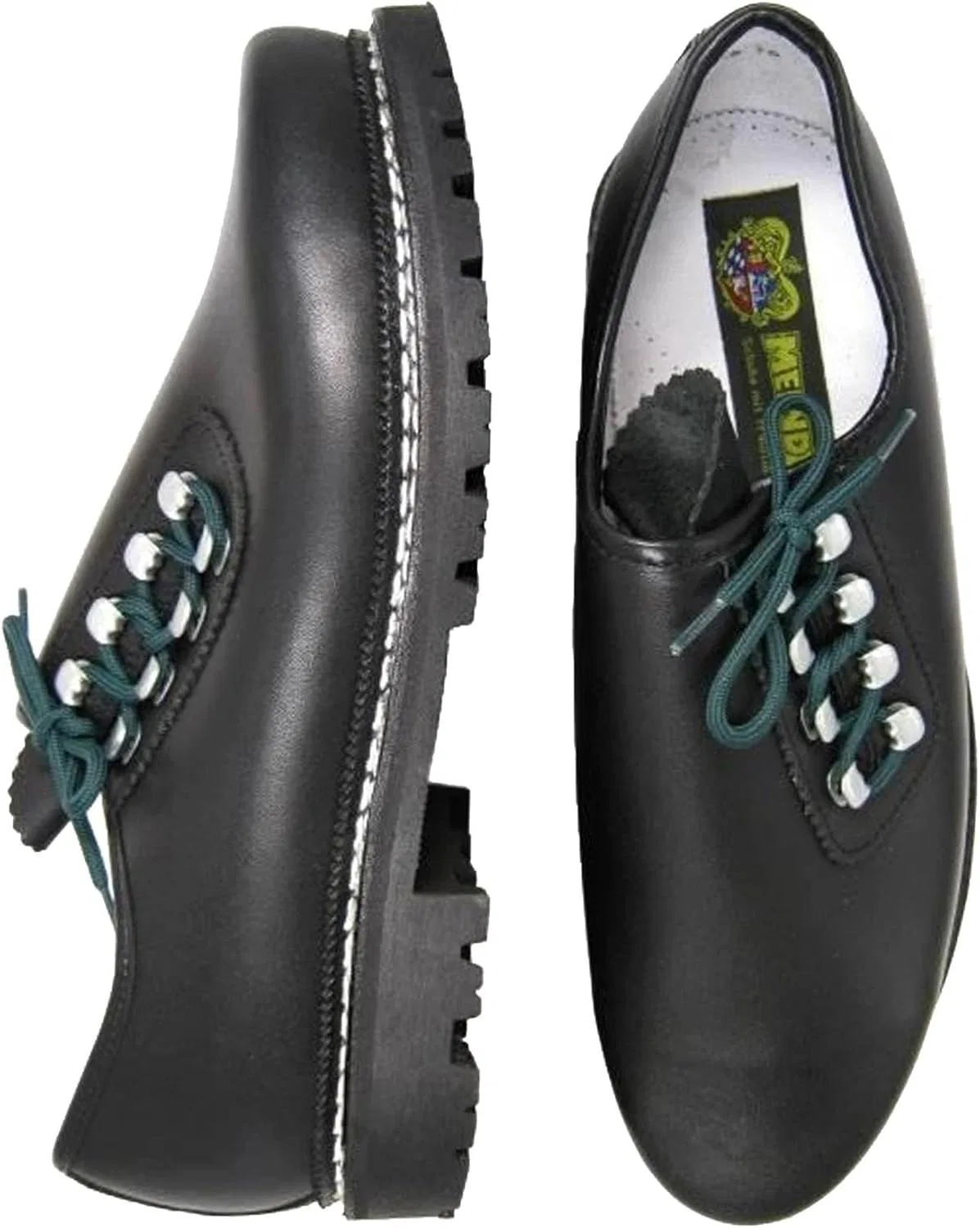 Meindl 1260-01 Berchtesgaden Мужские туфли Haferl на подкладке из воловьей кожи, Black — фото 2