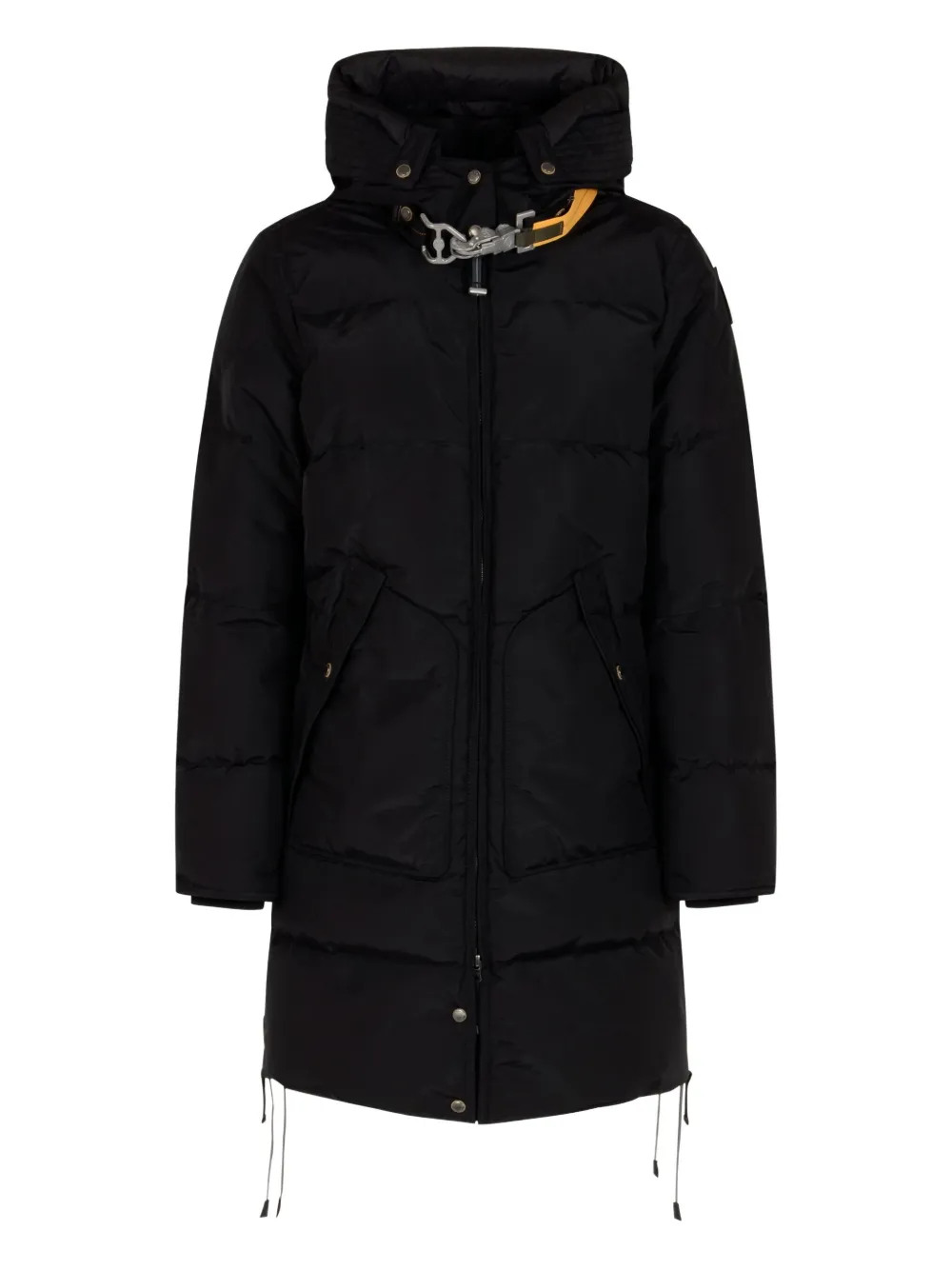 

Стеганое пальто Long Bear с капюшоном Parajumpers, черный
