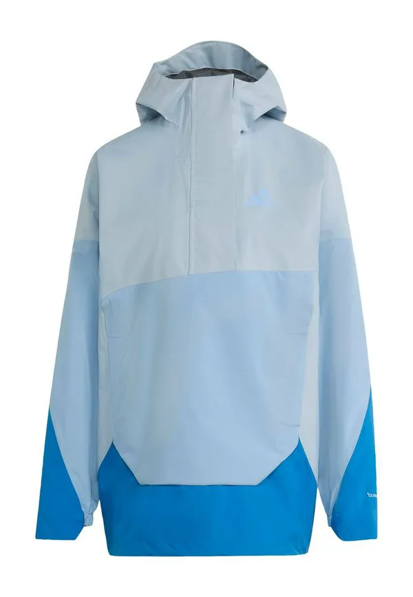 Ветровка-Анорак xploric 2.5 layer climaproof Adidas Terrex, Crystal Sky Glow Blue Ray Blue — фото 4