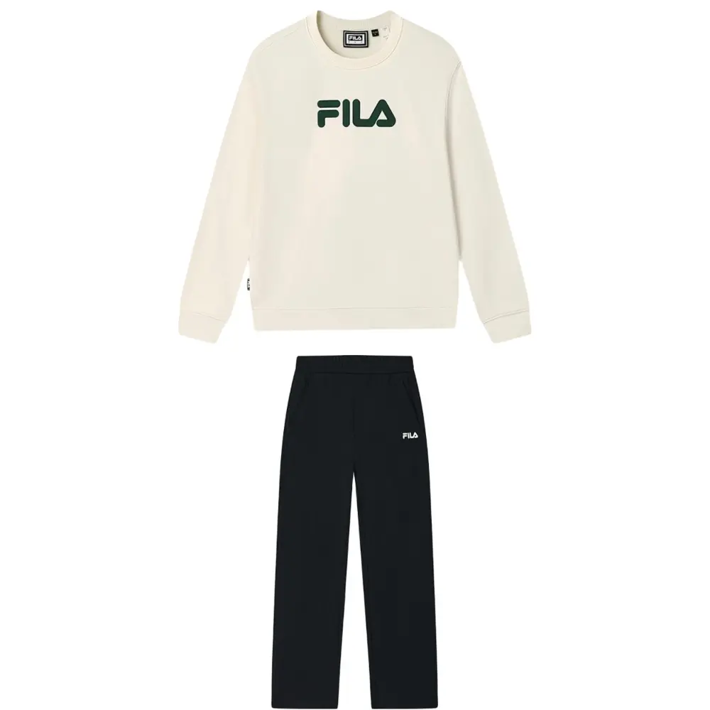 

Оригинальный FW25 повседневный костюм женский FILA, черный