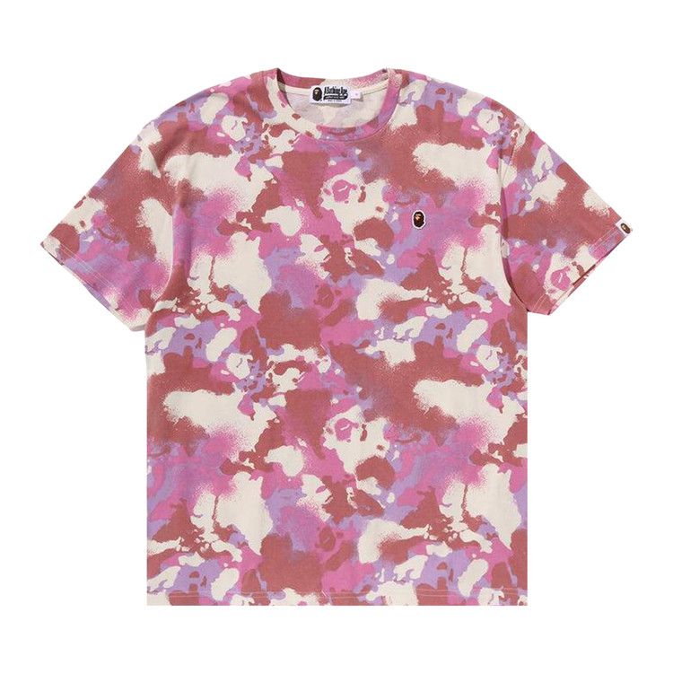 

Футболка BAPE Map Camo Oversized Tee, Pink
