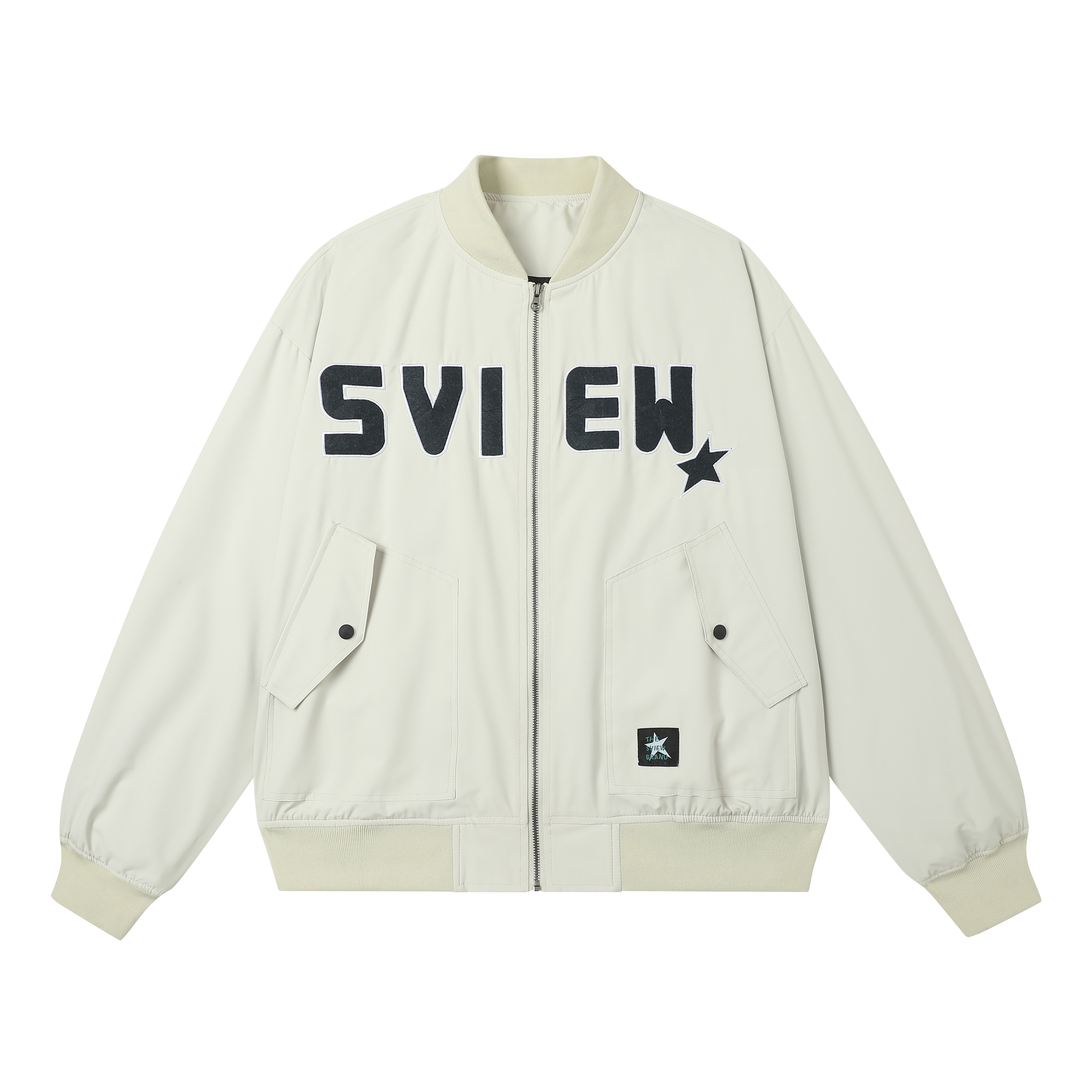 

S.view Пилотская куртка унисекс, Cream Gray