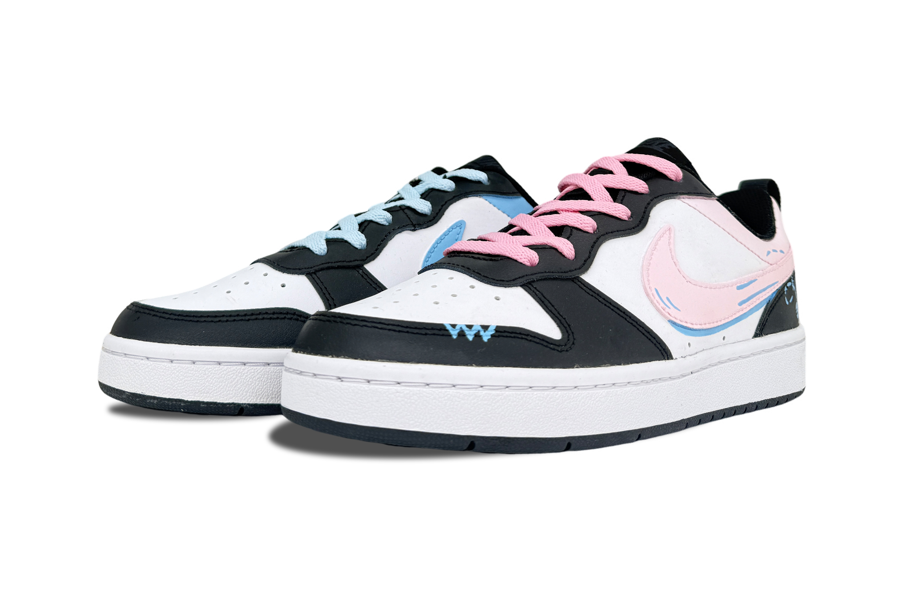 

Детские скейтерские кроссовки Court Borough для младших школьников Nike, синий