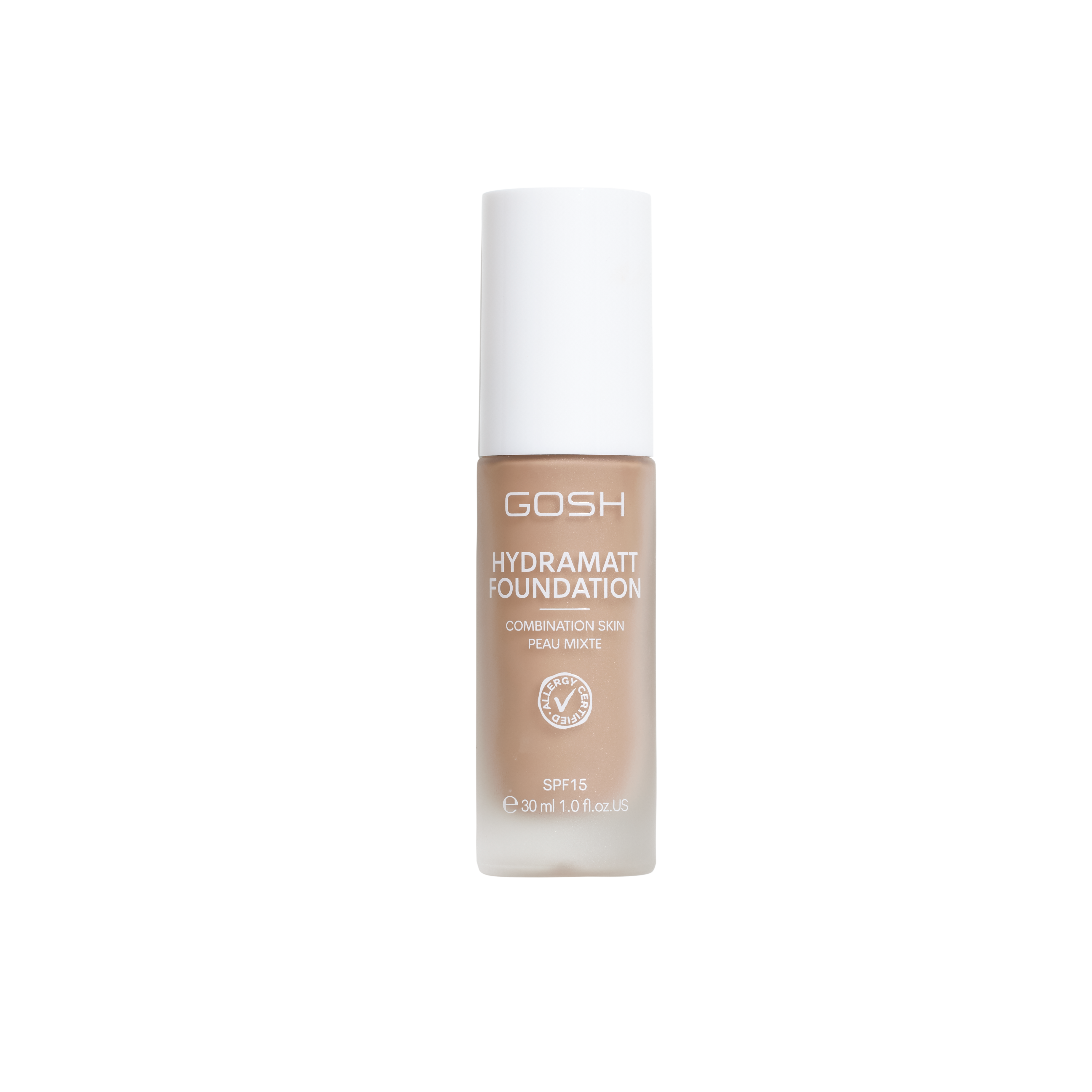 

Жидкая основа hydramatt foundation spf15 Gosh, цвет nr. 012n medium dark, 30 мл