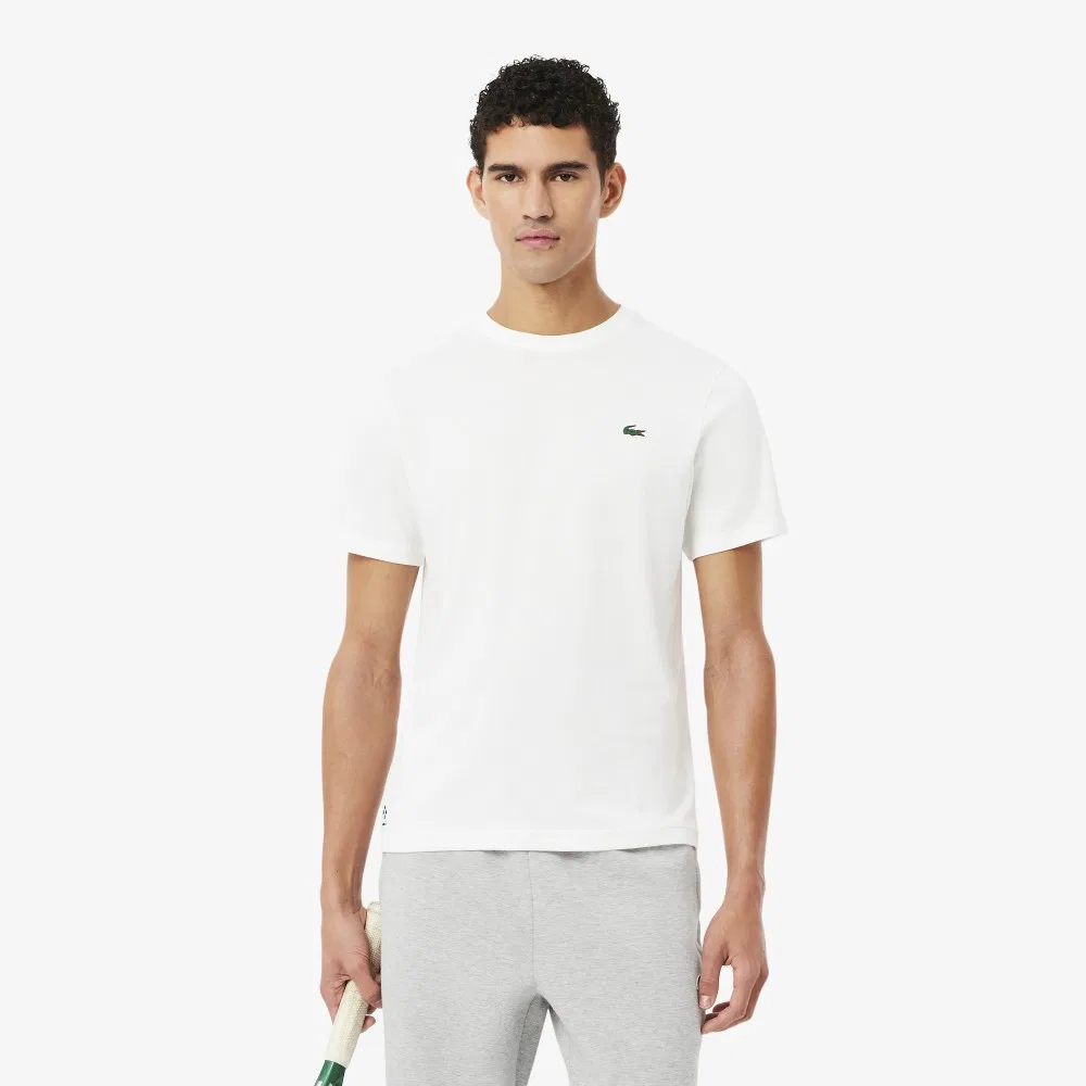 Мужская футболка Daniil Medvedev белая от Lacoste