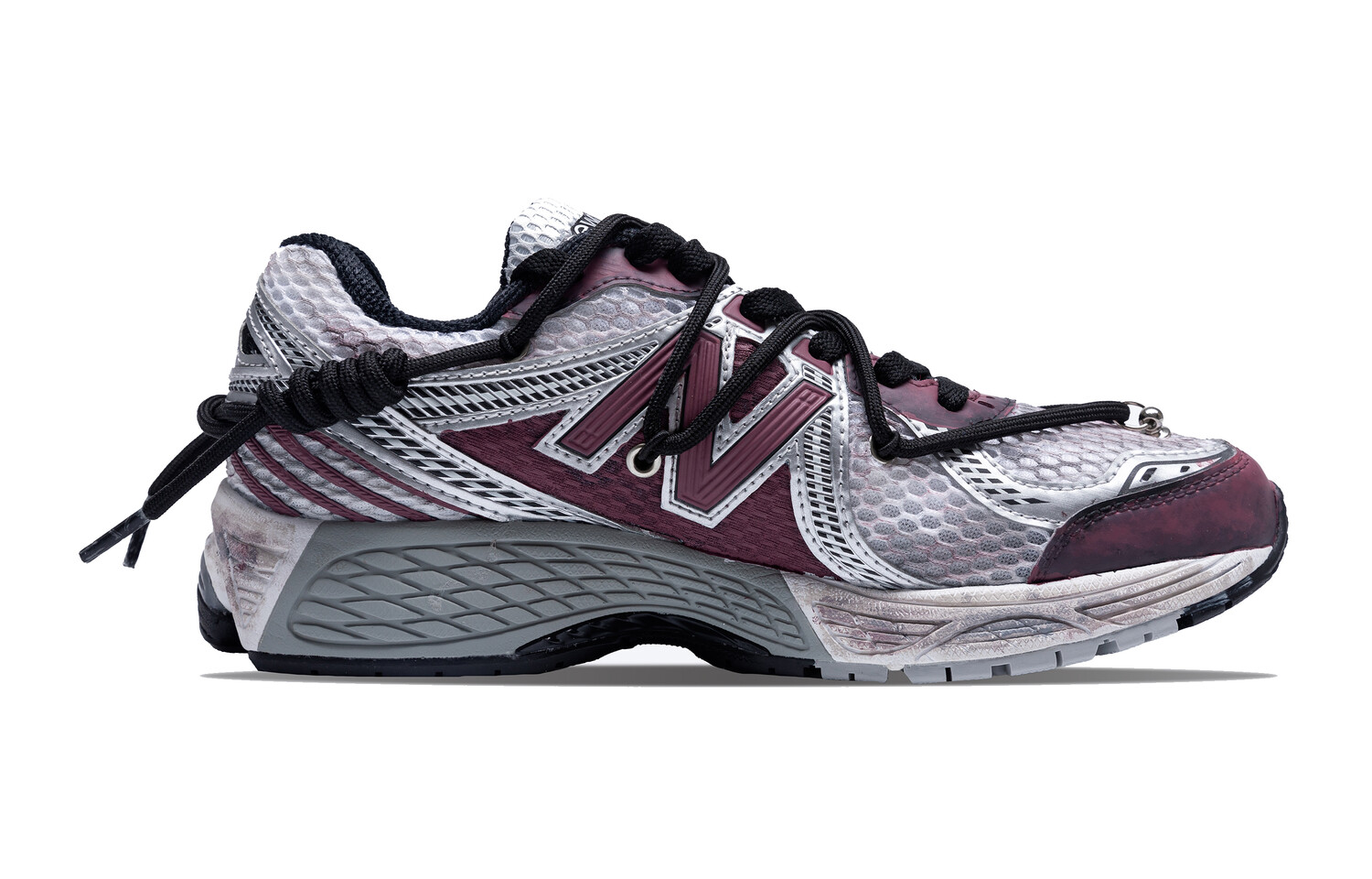 

Кроссовки NB 860 унисекс с низким верхом, красные/серые/фиолетовые New Balance