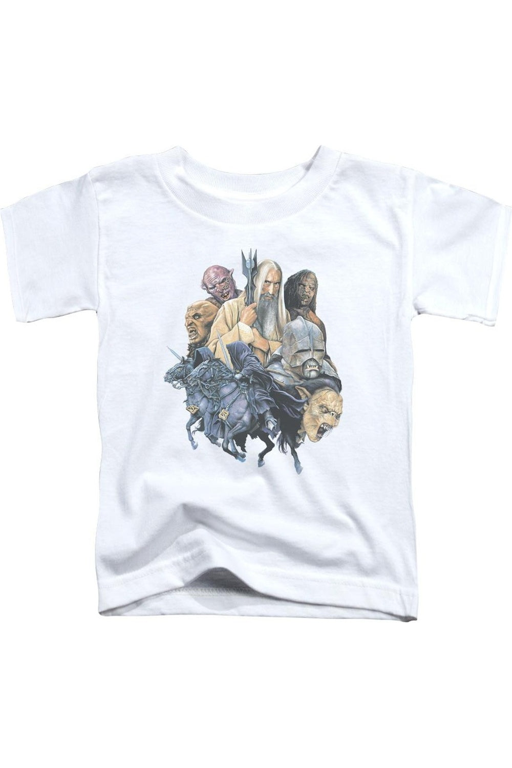 

Футболка детская "Коллаж злодеев" Lord Of The Rings Gildan, белый