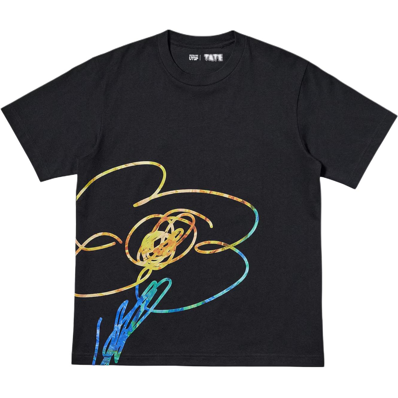 

UNIQLO Футболка мужская черная